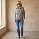 VIOLET CASUAL LONG SLEEVE KNIT SWEATER