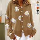 Angel Cute Cardigan With Daisies