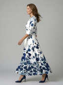 Morwenna Floral Wrap Maxi Dress