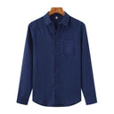 Mornington Men's Classic Linen Shirt, view 10