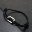 Ashton Men's Macrame Rope Bracelet, view 4