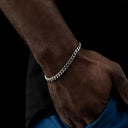 Callan Men's Curb Chain Necklace and Bracelet Set