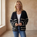 MIRAMA Elegant Knitted Cardigan