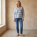 AMARAL triped Knitted Sweater