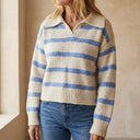 AMARAL triped Knitted Sweater