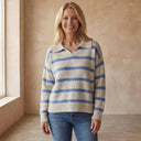 AMARAL triped Knitted Sweater