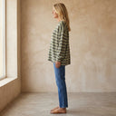 SARA Striped Knit Sweater