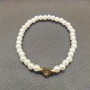 A-Z Pearl Beaded Bracelet