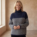MALENE COTTON TURTLENECK SWEATER
