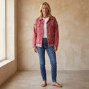 EVA Denim Patchwork Casual Jacket