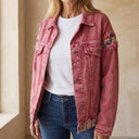 EVA Denim Patchwork Casual Jacket