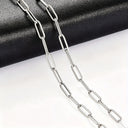 Bryce Men's Paperclip Chain Necklace, view 7