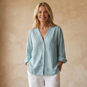 ARADANA BOHEMIAN LINEN SHIRT