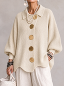 Eleanor Oversized Collared Cardigan