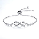 Marta Adjustable Infinity Bracelet, view 3