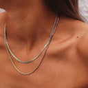 Carys Silver Chains Necklace Set, view 3
