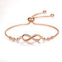 Marta Adjustable Infinity Bracelet, view 4