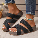 Amelia Orthopedic Leather Strap Sandals