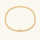 Josie Gold Birthstone Bracelet, view 9