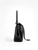 Sienna Leather Croc-Embossed Handbag