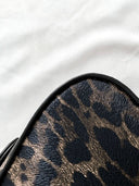 Leona Leopard Print Buckle Armpit Bag