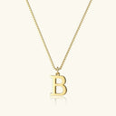 Tierney Gold Initial Necklace, view 13