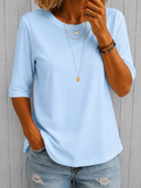 Kalina half sleeve t-shirt for women with relaxed fit, view 7