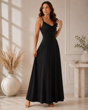 Sybil Cowl Neck Maxi Dress