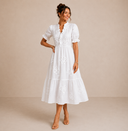 Ida Wrap Midi Dress