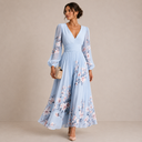 Emmeline Puff Sleeve Midi Dress