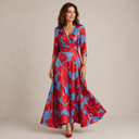 Morwenna Floral Wrap Maxi Dress
