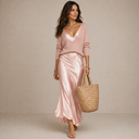 Rosanna Satin Midi Dress
