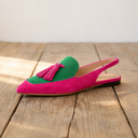 Rosemary ballet loafers for women with fringe detail