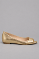 Kendall slip-on flat sandals with wide front strap, view 2