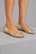Kendall slip-on flat sandals with wide front strap, view 4