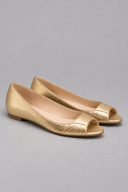 Kendall slip-on flat sandals with wide front strap, view 5