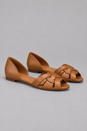 Natalia flat woven slip-on sandals, view 5