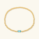 Josie Gold Birthstone Bracelet, view 17