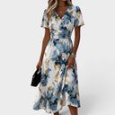 Leonora A Line Midi Dress