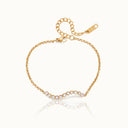 Greta Gold Chain Bracelet in 18k gold plated stainless steel