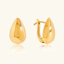 Harper Everyday Gold Earrings in 18k gold plated stainless steel