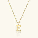 Tierney Gold Initial Necklace, view 16