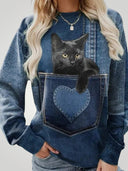 Van Elst Mode® | Stijlvolle kattentrui (TIJDELIJK 50% KORTING!)