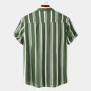 Yamba Men's Distinctive Striped Shirt, view 8
