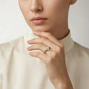 Merle Gold Petal Ring, view 5