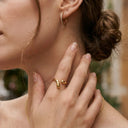 Arwen Twisted Wrap Ring, view 3