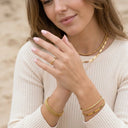 Ceres Gold Vine Stacking Ring, view 5