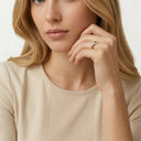 Merle Gold Petal Ring, view 2