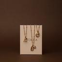 Vivian Initial & Birthstone Charm Necklace, view 24