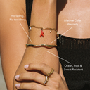 Edwina Wavy Open Cuff Bracelet, view 3